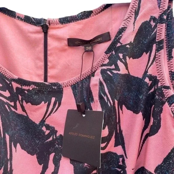 adolfo dominguez pink dress adolfo dominguez vestidos